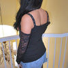 Sexy Strapless Vest Tops Blouse Ghost