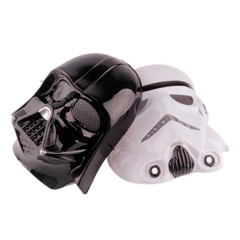 Black White Star Wars Darth Vader Face Mask