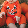 Orange Baby Pumpkin Devil Romper
