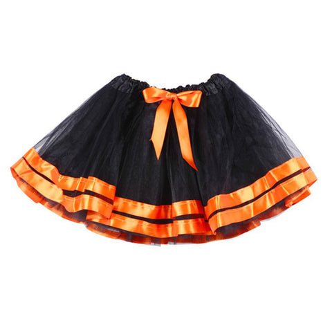 Girls Skirts Petticoat Halloween