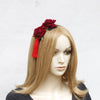 Halloween Lady Hairband Rose Flower