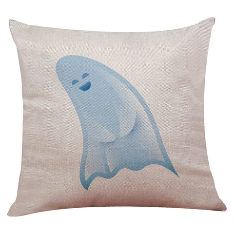 Funny Ghost Halloween Pillow