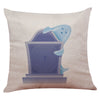 Funny Ghost Halloween Pillow
