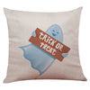 Funny Ghost Halloween Pillow