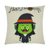 Happy Halloween Cartoon Pillow