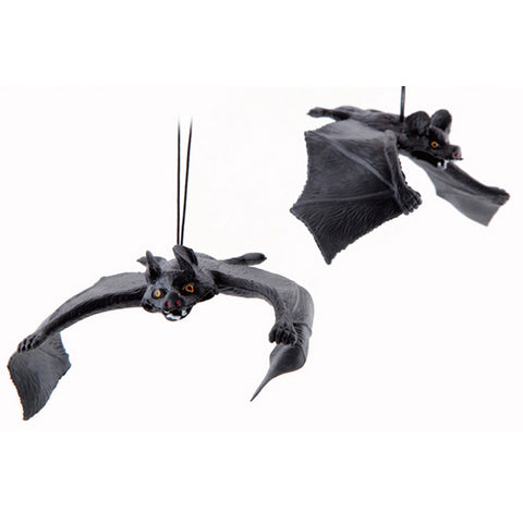 10Pcs Large Size Halloween Tricky Props Fake Bat Simulation