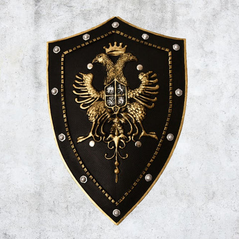 Double Eagles Medieval Battle Shield