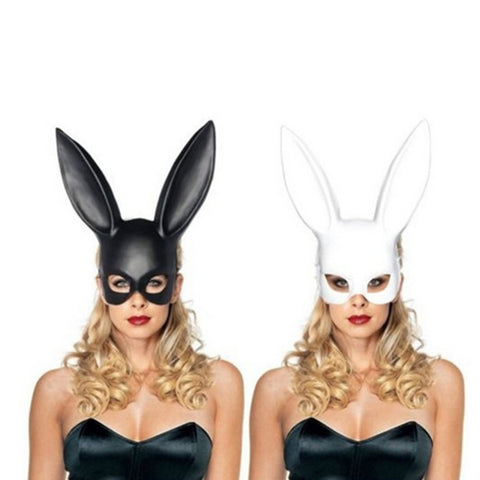 Fashion Rabbit Black White Mask