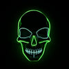 El Cold Light Glowing Skull Mask