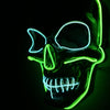 El Cold Light Glowing Skull Mask