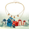 Halloween Necklace Double Layers Long