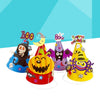 4Pcs Halloween Cartoon Paper Hat