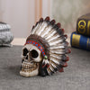 Halloween Indian Skull Decoration