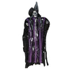 Halloween Creepy Scary Hanging Skull Sound Activated Skeleton