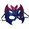Glitter Half Mask Halloween Bat Mask