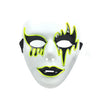 El Wire Glowing Luminous LED DJ Mask