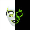 El Wire Glowing Luminous LED DJ Mask