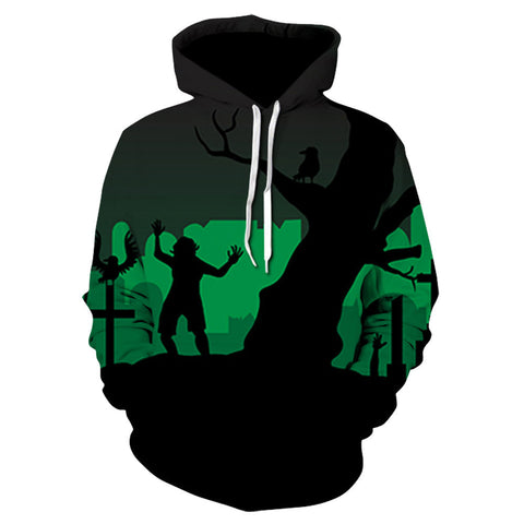 Men Women Green Mode 3D Sweatshirt