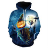 Men Halloween 3D Printing Sweatshirt