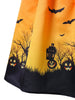 Women O-Neck Sleeveless Halloween Vintage