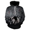 Men Women Moon Night Mode 3D Sweatshirt