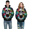 Halloween Women Men Skeleton 3D Halloween Sweatshirt