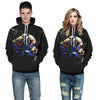 Women Men Magic Skeleton 3D Sweatshirt Halloween