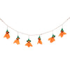 Halloween Prop Garland Pumpkin Flag