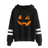 Women Round Neck Halloween Print Sweatshirt