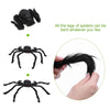 Halloween Spider Giant with LED Glowing Eyes